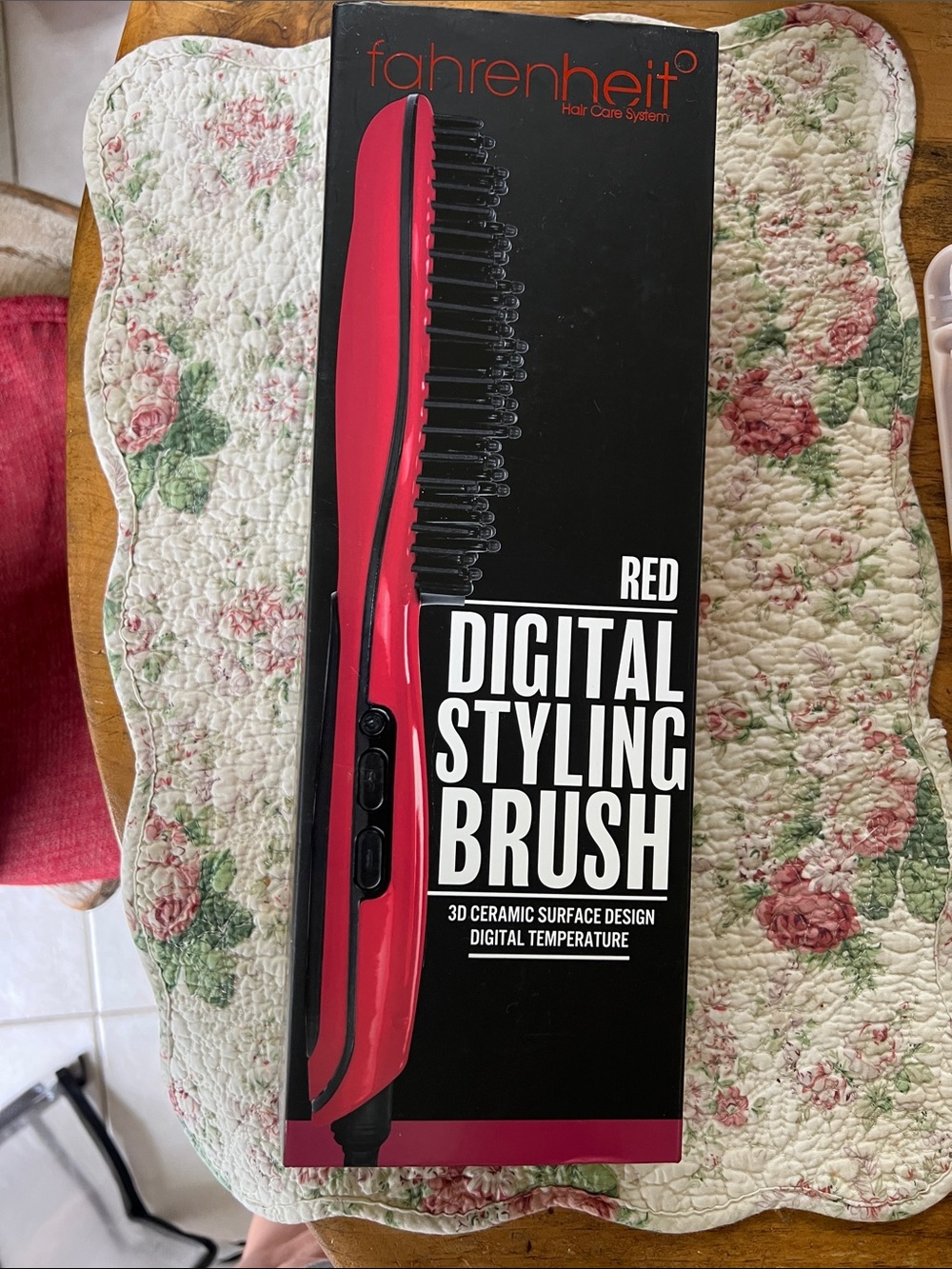 Fahrenheit Red Digital Styling Brush